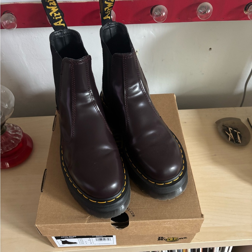 Dr. Martens Platform Chelsea Boots